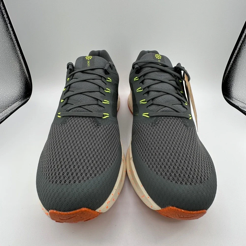 Nike Run Swift 3 Mens Running Shoes Mens 13 Iron‎ Grey-Orange HV5226-068 NEW - Picture 5 of 13